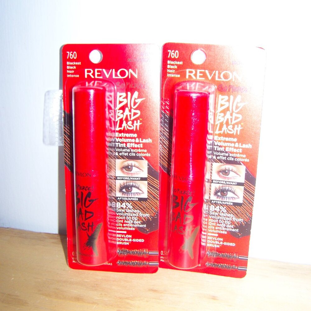 Revlon NWT Big Bad Lash Extreme Volume & Lash Tint Effect (Set of 2)
